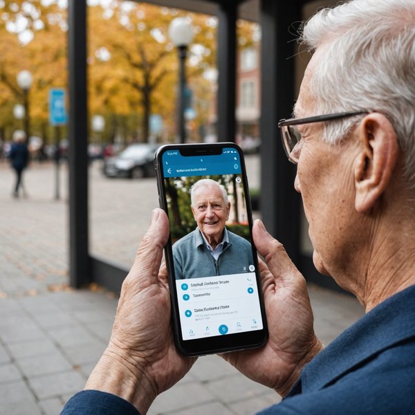 Comment activer et utiliser la fonction de détection de chute sur un smartphone pour la sécurité des aînés ?
